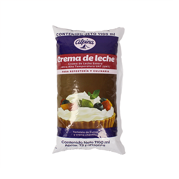 Crema de leche Alpina