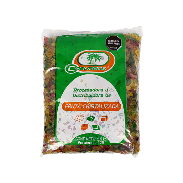 Fruta cristalizada Coburgos