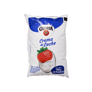 Crema de leche Gloria