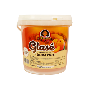 Glase durazno La bugue&ntilde;a