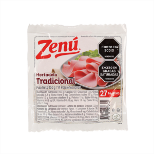 Embutido mortadela tradicional Zenu