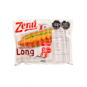Embutido salchicha long Zenu